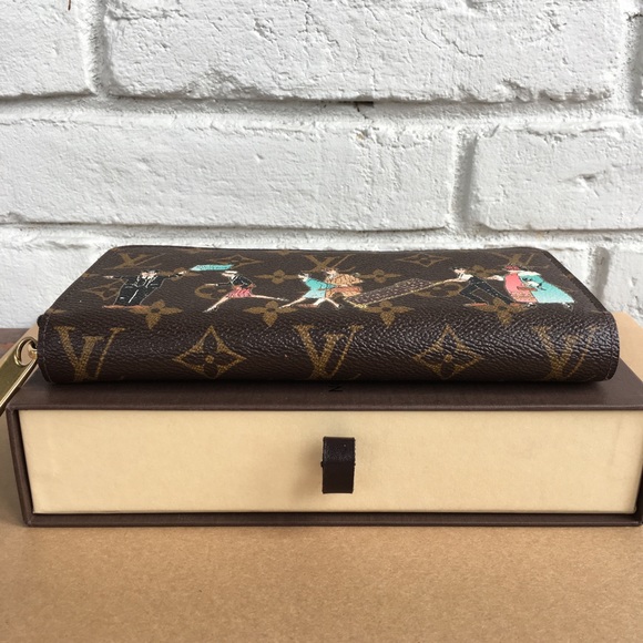 💯% Authentic Louis Vuitton Monogram Zip Wallet - Picture 4 of 16
